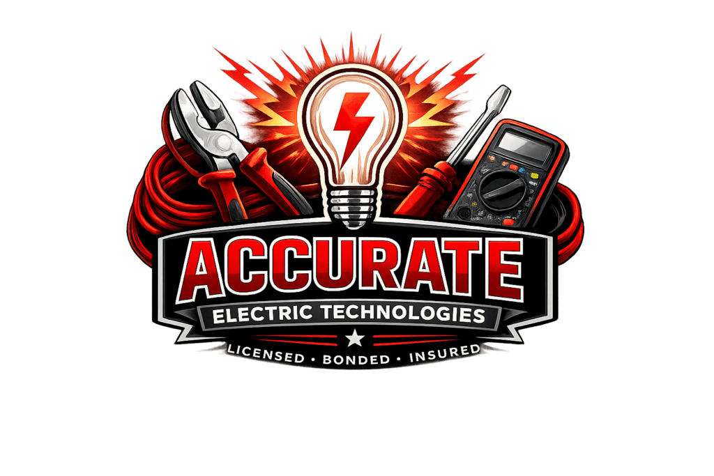 Accurate Electric Technologies Logo Electrician in Medford Oregon