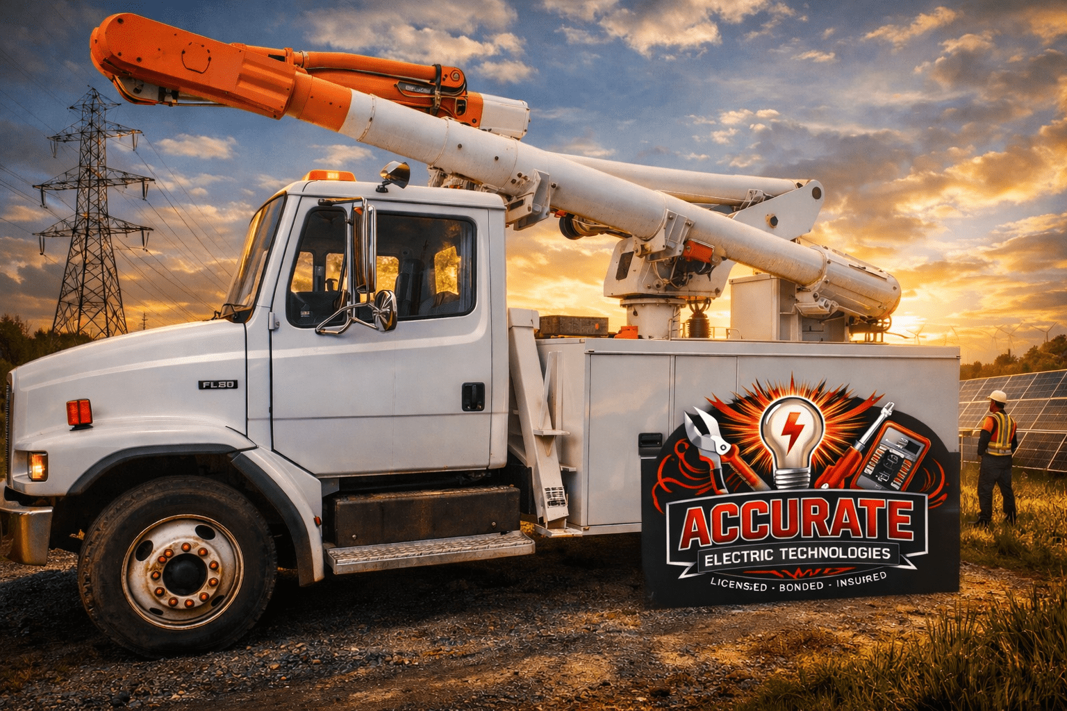 Accurate Electric Technologies big rig in Medford, Oregon