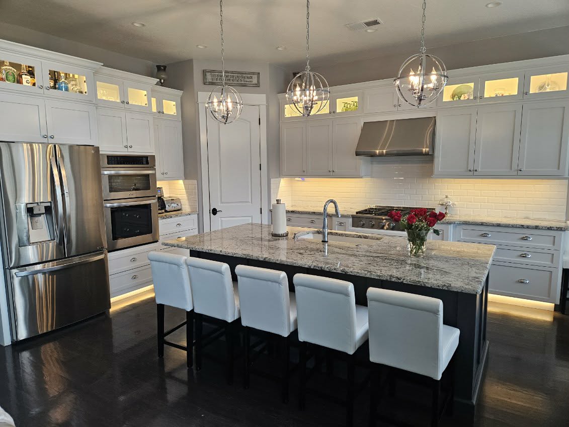 Commercial lighting installation by Accurate Electric Technologies in Medford Oregon